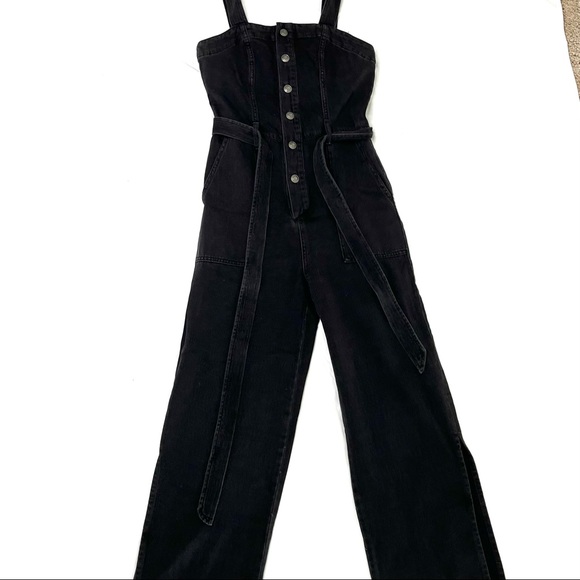 Oat New York Pants & Jumpsuits Oat Ny Denim Overalls Poshmark